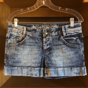 EUC Express  Blue Denim Shorts